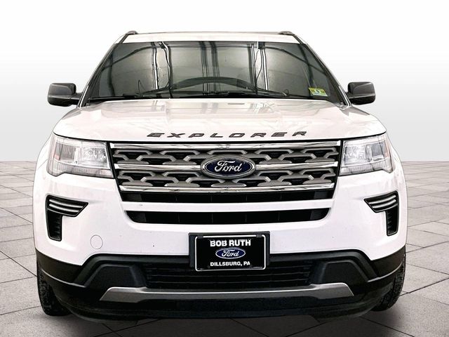 2018 Ford Explorer XLT White at Bob Ruth Ford
