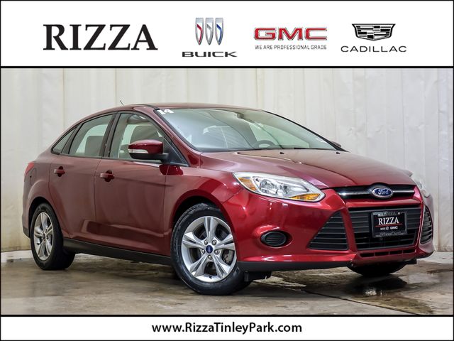 Ruby Red 2014 Ford Focus SE Sedan Front-Wheel Drive 6-Speed Automatic