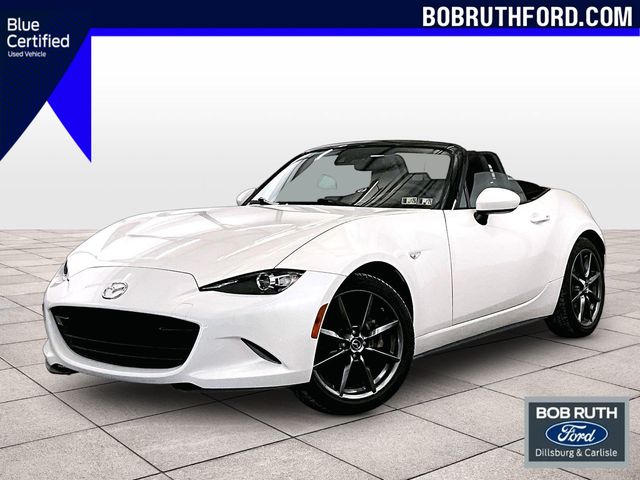 Snowflake White Pearl Mica 2018 Mazda MX-5 Miata Convertible Rear-Wheel Drive 6-Speed Automatic