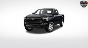 Midnight Black Metallic 2024 Toyota Tundra SR5 CrewMax Cab 4WD Pickup Truck Four-Wheel Drive Automatic