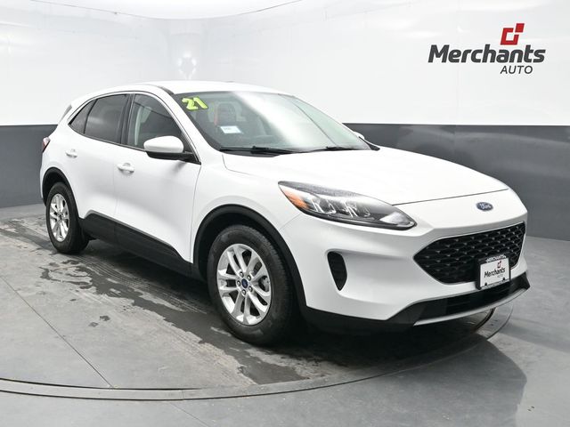 Oxford White 2021 Ford Escape SUV / Crossover Front-Wheel Drive 8-Speed Automatic