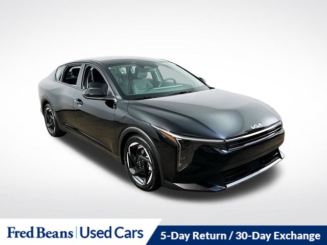 Aurora Black Pearl 2025 Kia K4 EX FWD Sedan Front-Wheel Drive Continuously Variable Transmission