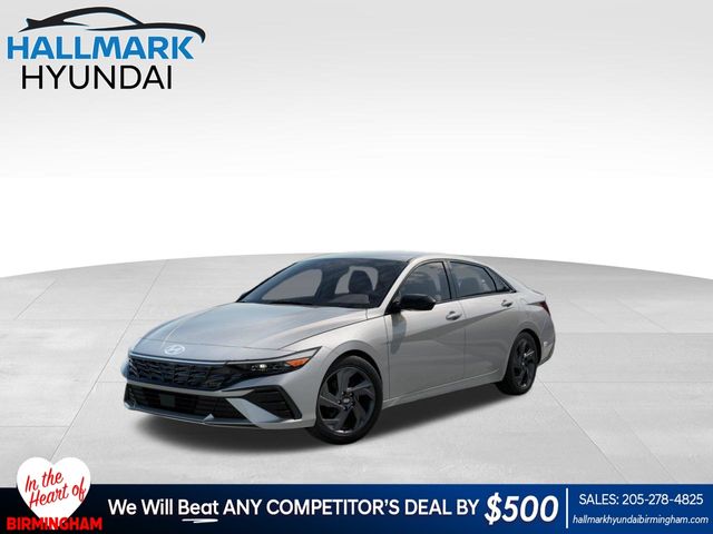 Fluid Metal 2026 Hyundai Elantra SEL Sport FWD Sedan Front-Wheel Drive Continuously Variable Transmission