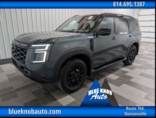 Black (Alpine Metallic/Super Blk) 2026 Nissan Armada SUV / Crossover Four-Wheel Drive 9-Speed Automatic