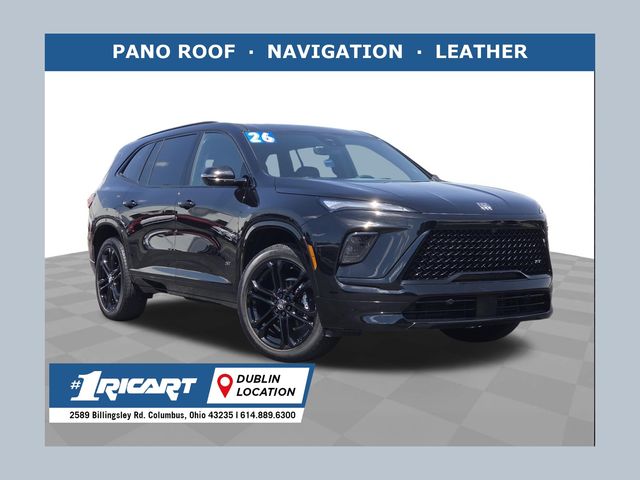 Black (Ebony Twilight Metallic) 2026 Buick Enclave SUV / Crossover Four-Wheel Drive 8-Speed Automatic