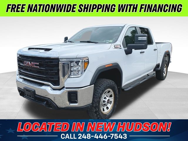 Summit White 2021 GMC Sierra 2500HD Pickup Truck Four-Wheel Drive Automatic