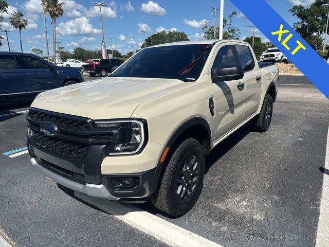 Desert Sand 2025 Ford Ranger XLT SuperCrew RWD Pickup Truck 4X2 Automatic