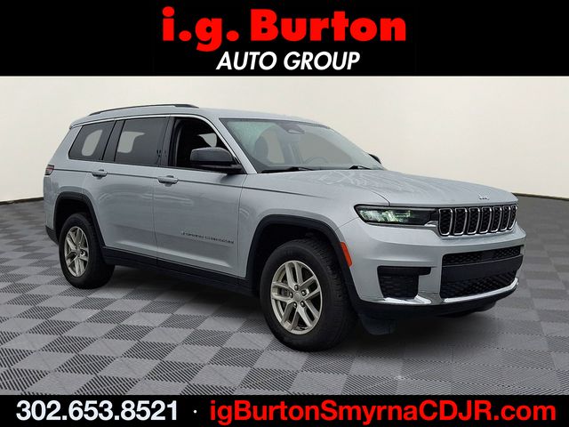 Silver 2023 Jeep Grand Cherokee L SUV / Crossover Four-Wheel Drive 8-Speed Automatic