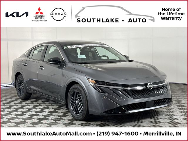 Gray (Gun Metallic) 2026 Nissan Sentra Sedan Front-Wheel Drive Continuously Variable Transmission