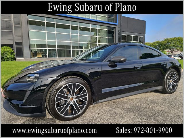 Black 2020 Porsche Taycan 4S AWD Sedan All-Wheel Drive 2-Speed Automatic