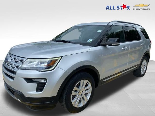 Ingot Silver 2018 Ford Explorer XLT AWD SUV / Crossover All-Wheel Drive 6-Speed Automatic