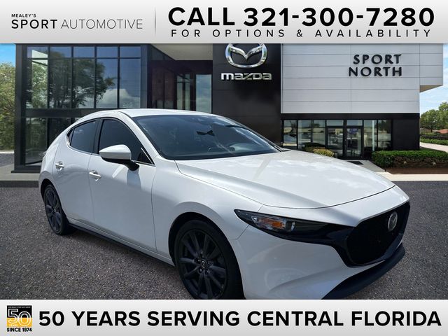 Snowflake White Pearl Mica 2021 Mazda MAZDA3 Hatchback All-Wheel Drive 6-Speed Automatic