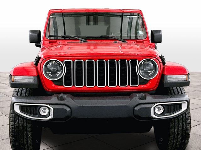 2025 Jeep Wrangler Sahara 4xe Red at Bob Ruth Ford