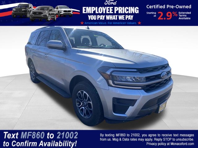 Silver Metallic 2022 Ford Expedition XLT 4WD SUV / Crossover Four-Wheel Drive Automatic