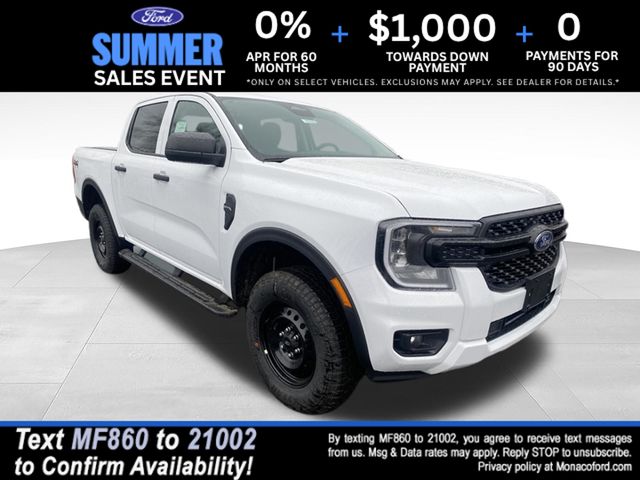 Oxford White 2026 Ford Ranger Pickup Truck Four-Wheel Drive Automatic