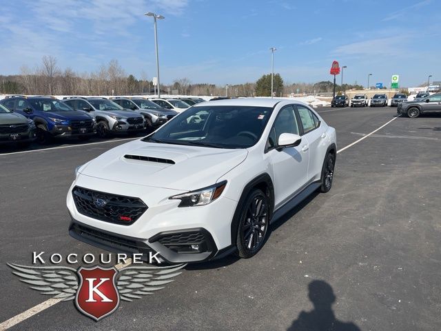 White 2026 Subaru WRX Premium AWD Sedan All-Wheel Drive 6-Speed Manual