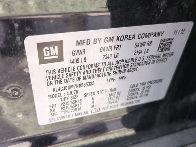 used 2022 Buick Encore car, priced at $19,700