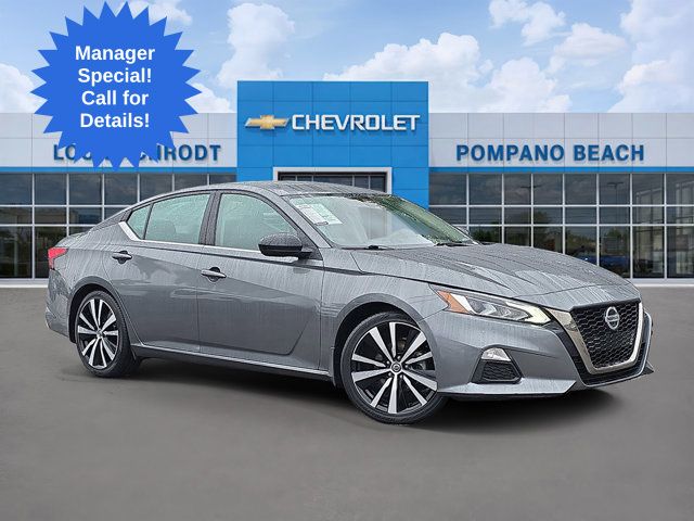 Gray (Gun Metallic) 2022 Nissan Altima 2.5 SR FWD Sedan Front-Wheel Drive Continuously Variable Transmission