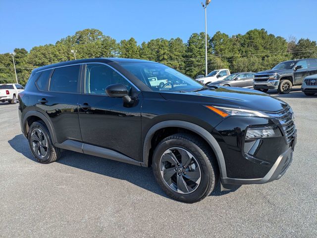 Super Black 2024 Nissan Rogue SUV / Crossover All-Wheel Drive Continuously Variable Transmission