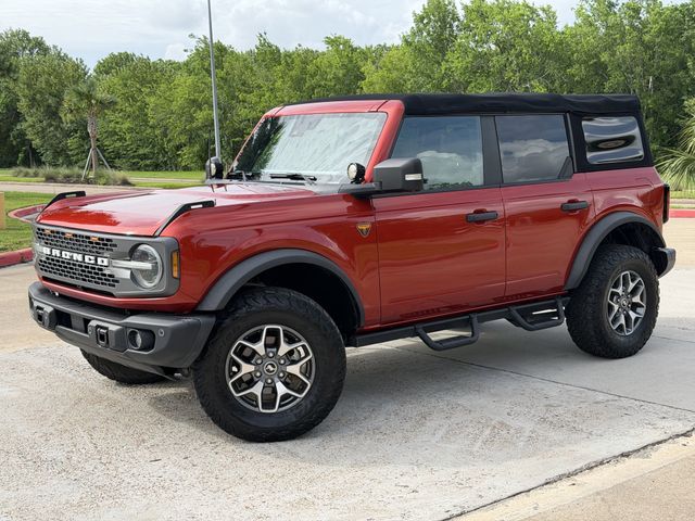 2022 Ford Bronco Badlands Red at Cook Ford