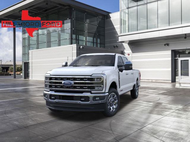 2024 Star White Metallic Tri-Coat Ford Super Duty F-250 SRW Lariat 4X4 Truck