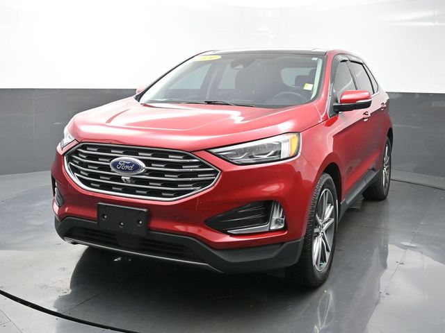 Red Metallic 2024 Ford Edge SUV / Crossover All-Wheel Drive 8-Speed Automatic