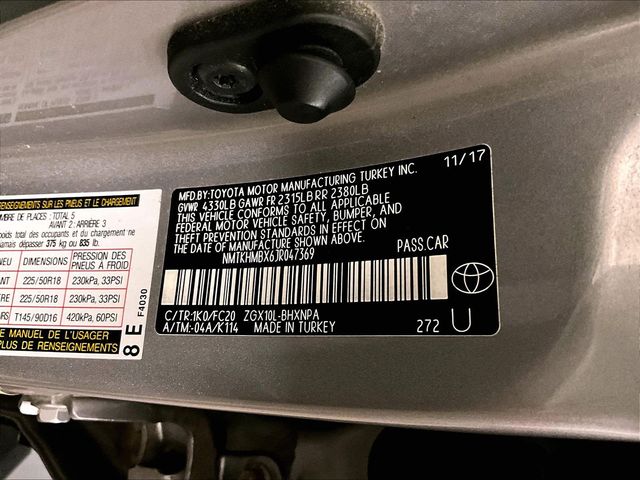2018 Toyota C-HR XLE Premium Silver at Bob Ruth Ford