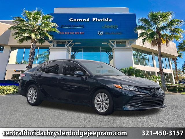 Teal (Galactic Aqua Mica) 2019 Toyota Camry Sedan Front-Wheel Drive 8-Speed Automatic