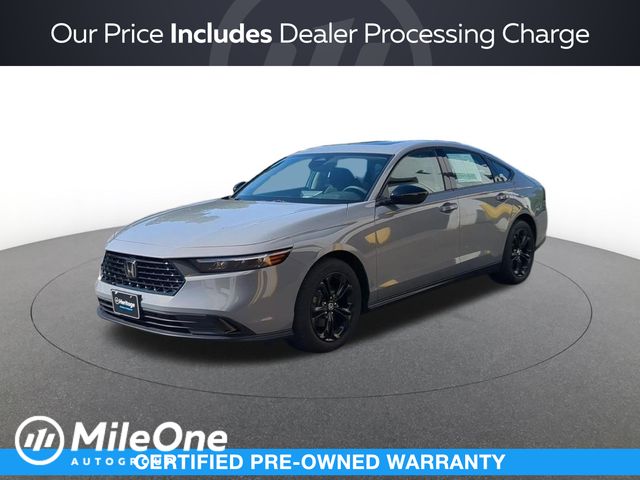 Meteorite Gray Metallic 2025 Honda Accord Sedan Front-Wheel Drive Continuously Variable Transmission
