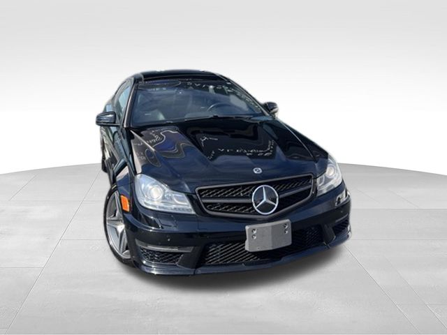 Black 2014 Mercedes-Benz C-Class C 63 AMG Coupe Coupe Rear-Wheel Drive 7-Speed Automatic
