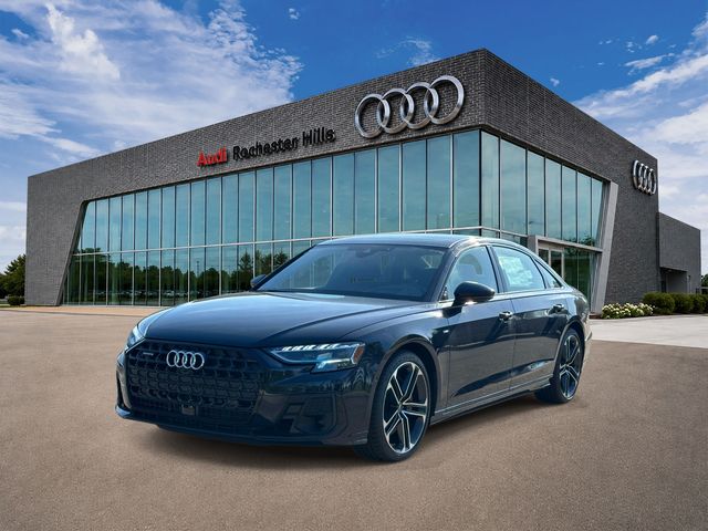 Firmament Blue Metallic 2026 Audi A8 Sedan All-Wheel Drive 8-Speed Automatic