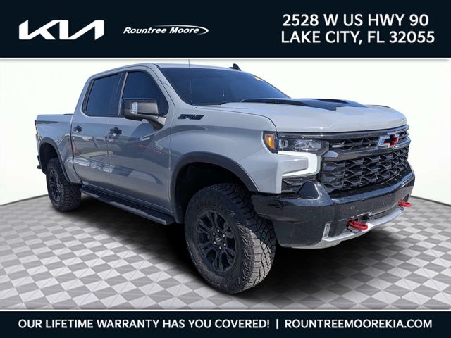 Slate Gray Metallic 2024 Chevrolet Silverado 1500 Pickup Truck Four-Wheel Drive Automatic
