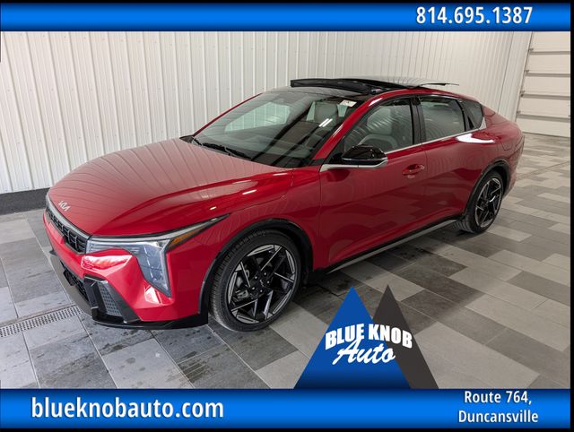 Currant Red 2026 Kia K4 GT-Line FWD Sedan Front-Wheel Drive Continuously Variable Transmission