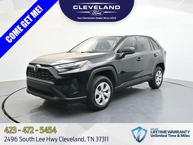 Midnight Black Metallic 2025 Toyota RAV4 LE FWD SUV / Crossover Front-Wheel Drive 8-Speed Automatic