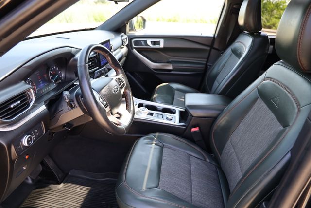 2022 Ford Explorer Timberline Black at DeMontrond Auto Country