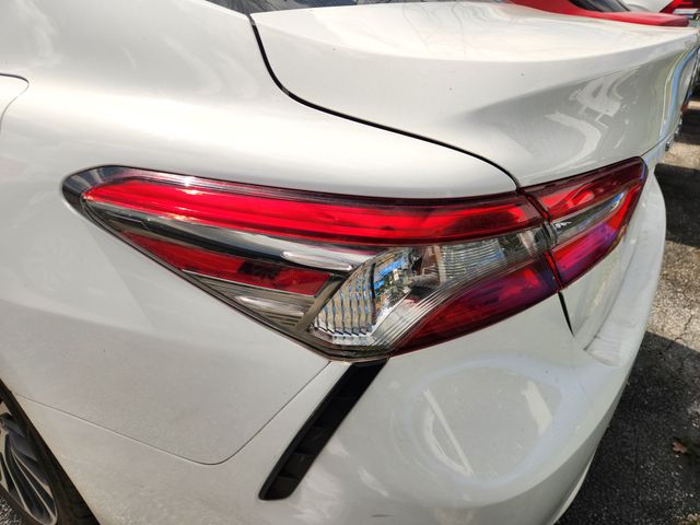 2019 Toyota Camry SE White at Cook Ford