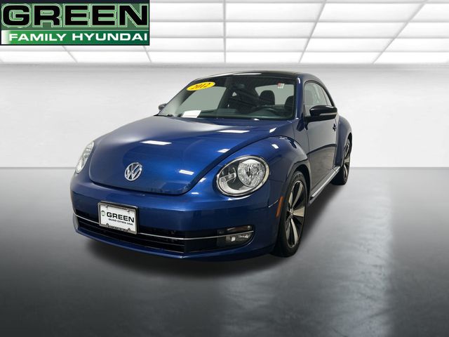 Denim Blue 2012 Volkswagen Beetle Hatchback 6-Speed Dual Clutch