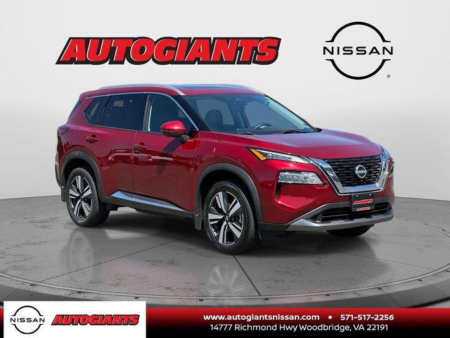 Red (Scarlet Ember Tintcoat) 2023 Nissan Rogue SL AWD SUV / Crossover All-Wheel Drive Continuously Variable Transmission