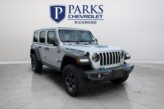 Silver 2023 Jeep Wrangler 4xe SUV / Crossover Four-Wheel Drive 8-Speed Automatic