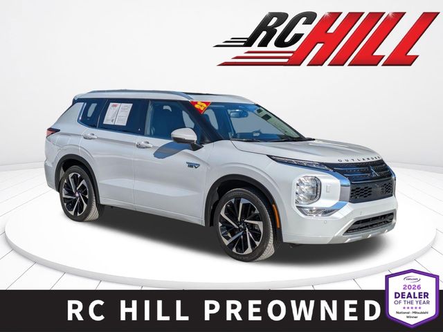 White Diamond 2023 Mitsubishi Outlander Hybrid Plug-in SUV / Crossover All-Wheel Drive 1-Speed Automatic