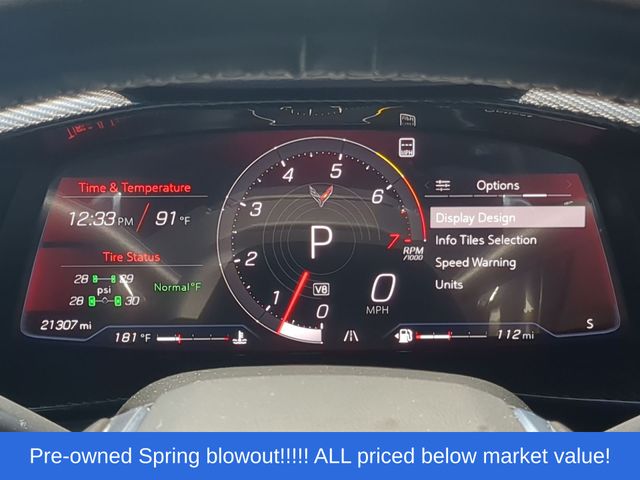 Used 2022 Rapid Blue Chevrolet Stingray image 28