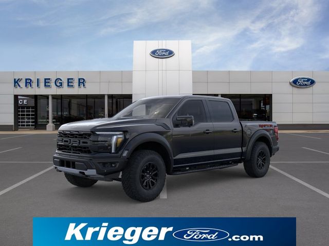 Black Metallic 2026 Ford F-150 Raptor SuperCrew 4WD Pickup Truck Four-Wheel Drive Automatic