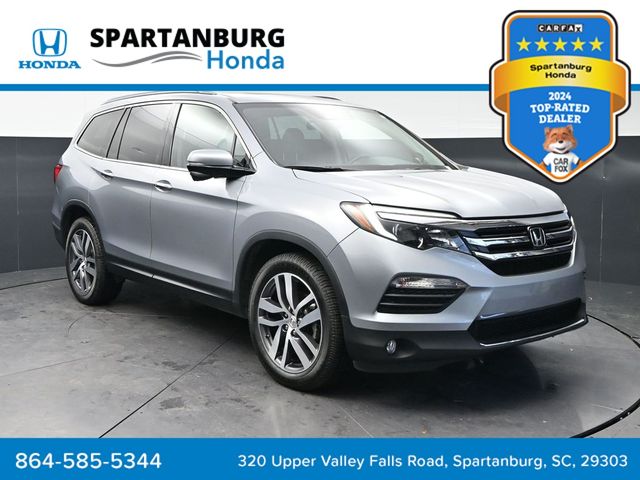 Lunar Silver Metallic 2018 Honda Pilot SUV / Crossover All-Wheel Drive 9-Speed Automatic