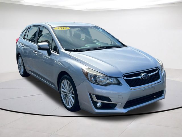 Ice Silver Metallic 2015 Subaru Impreza Hatchback All-Wheel Drive Continuously Variable Transmission