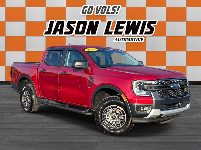 Ruby Red Metallic 2025 Ford Ranger XLT SuperCrew RWD Pickup Truck 4X2 Automatic