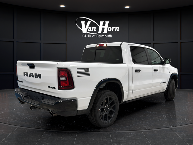 New 2026 Bright White Clearcoat Ram Laramie image 7