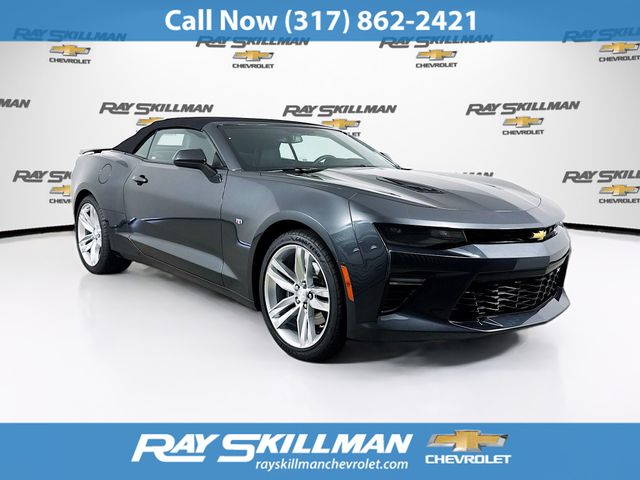 Gray Metallic 2016 Chevrolet Camaro Convertible Rear-Wheel Drive 8-Speed Automatic