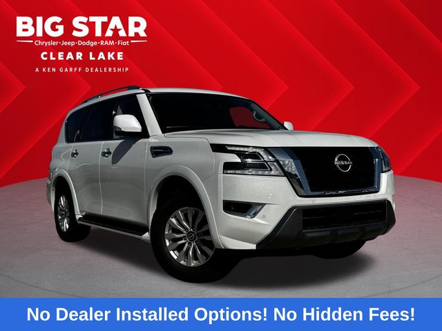 2024 Nissan Armada SV White at DeMontrond Ford