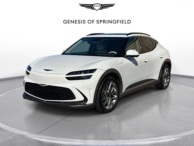 White 2023 Genesis GV60 Advanced AWD SUV / Crossover All-Wheel Drive 1-Speed Automatic