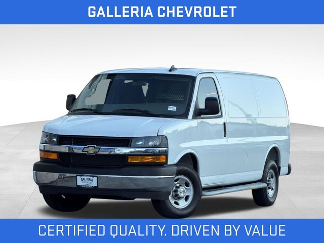 Summit White 2025 Chevrolet Express Cargo Van Rear-Wheel Drive 8-Speed Automatic Overdrive